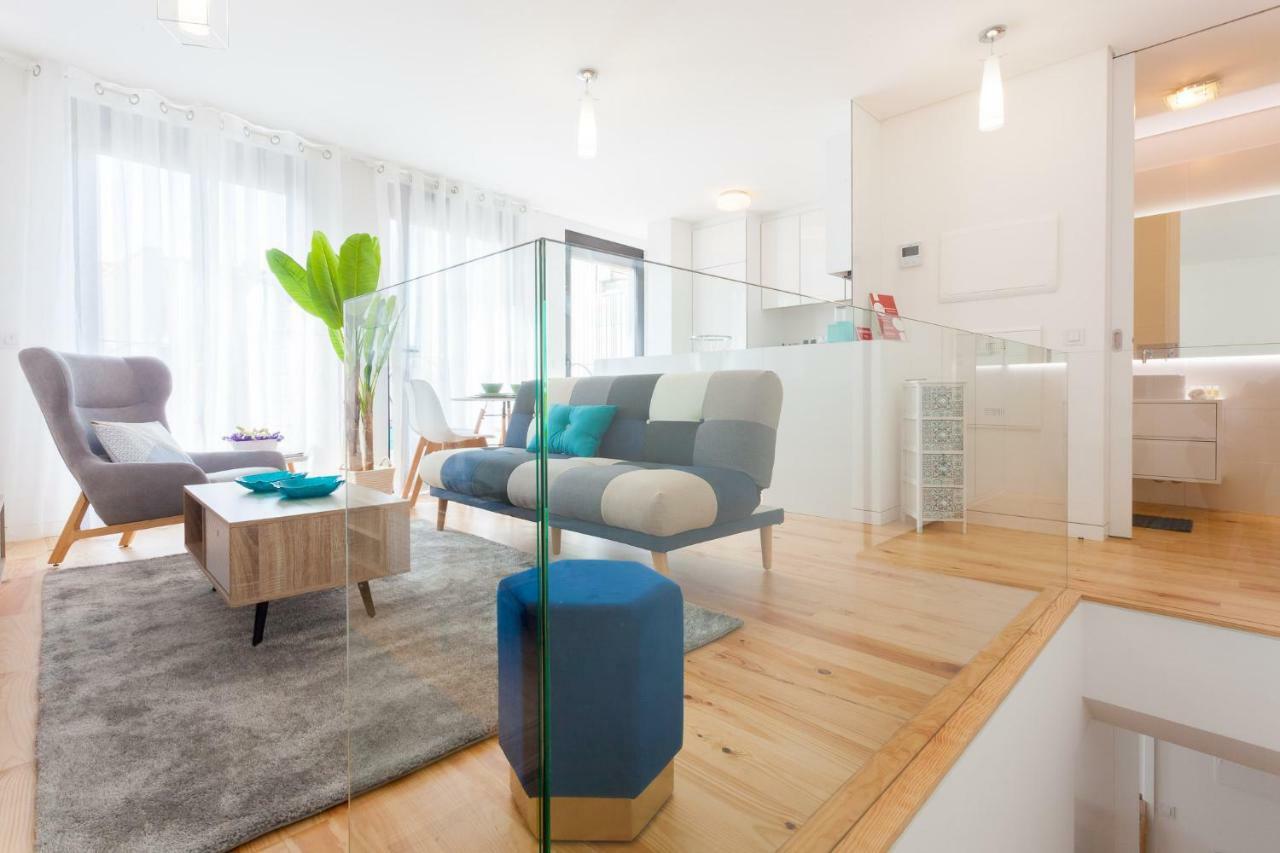 Apartemen 70 m² dengan 1 kamar tidur dan 1 kamar mandi pribadi di Cedofeita Porto Bagian luar foto